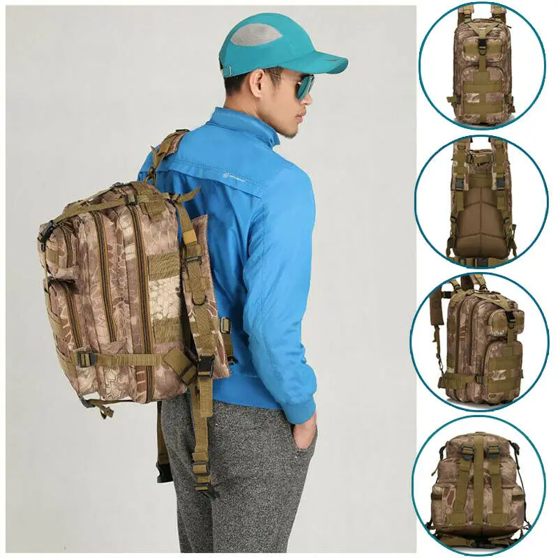30L уличные военные рюкзаки водонепроницаемые тактические Посыльные Штурмовые