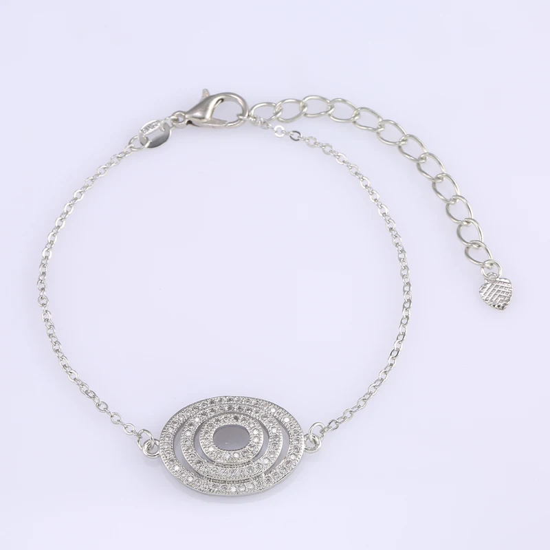 Микро проложить ювелирные изделия винтажные три круга браслеты из бисера для