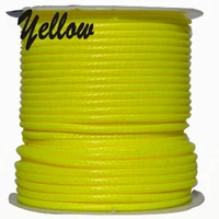 3mm lemon yellow korea waxed wax corddiy jewelry findings accessories hats shoes string bracelet necklace wire rope50yards