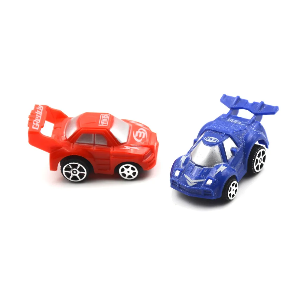 1 шт. пластиковый мини автомобиль милый с обратной стороны самолет транспортные