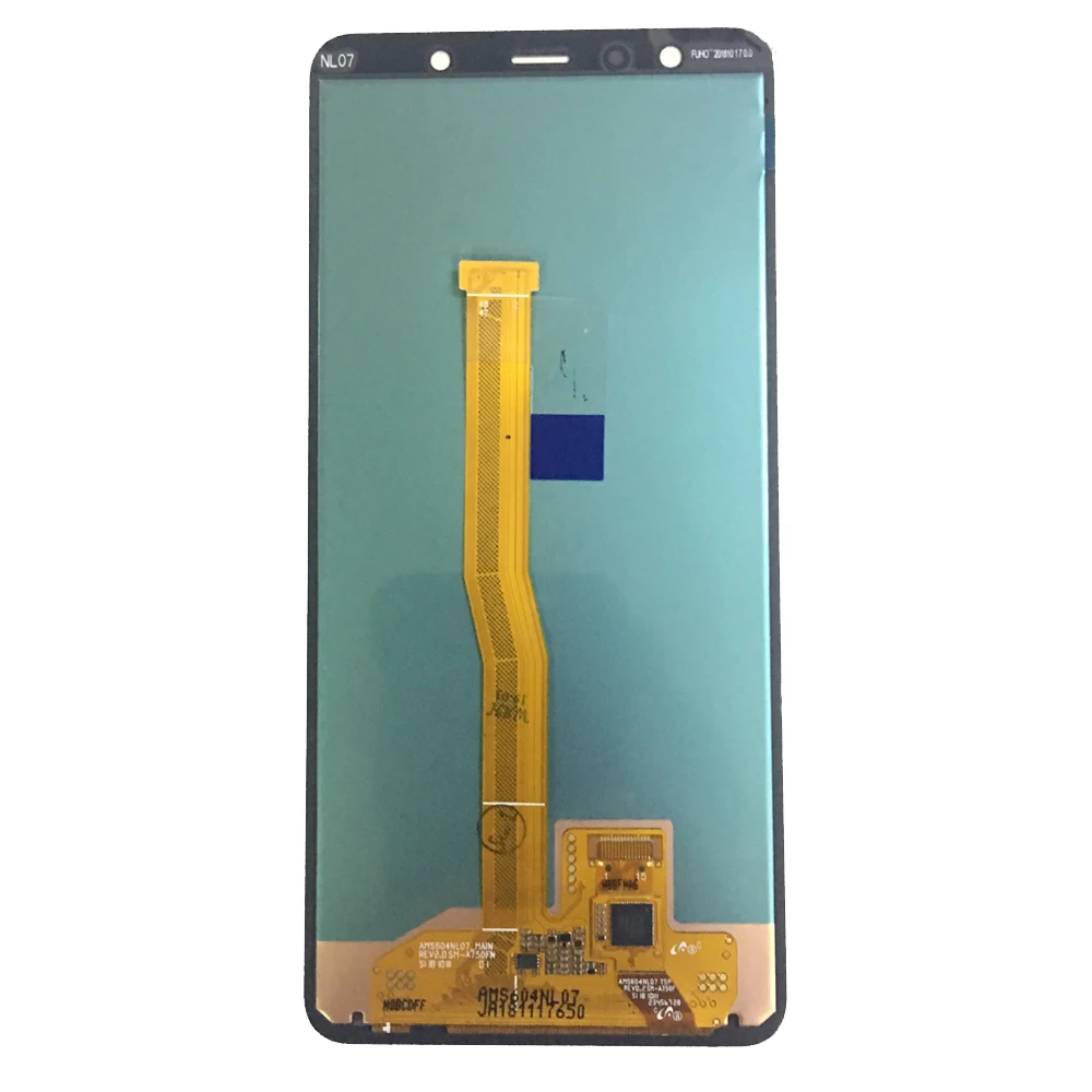 Оригинальный AMOLED ЖК дисплей 6 0 дюйма для Samsung Galaxy A7 2018 A750 SM A750F A750FN A750G с