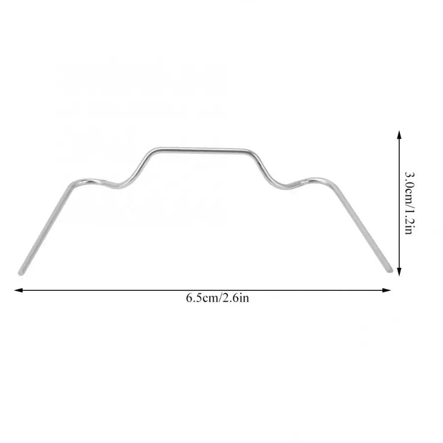 50 шт. зажимы для остекления из нержавеющей стали толстые теплицы пружинное