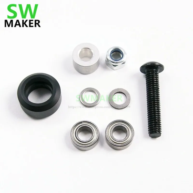 1 компл. маленький Комплект V образных колес для Openbuilds Slot rail OX CNC mini solid wheel|kit kits|kit