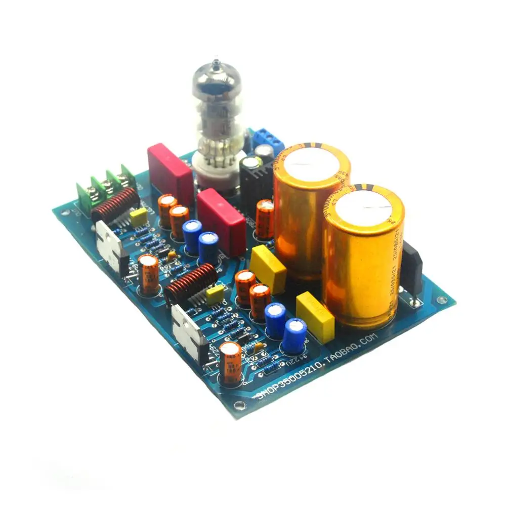

HIFI AMP Tube 6N11 + TDA7293 Stereo Power Amplifier Board 100W+100W AC28-0-AC28V