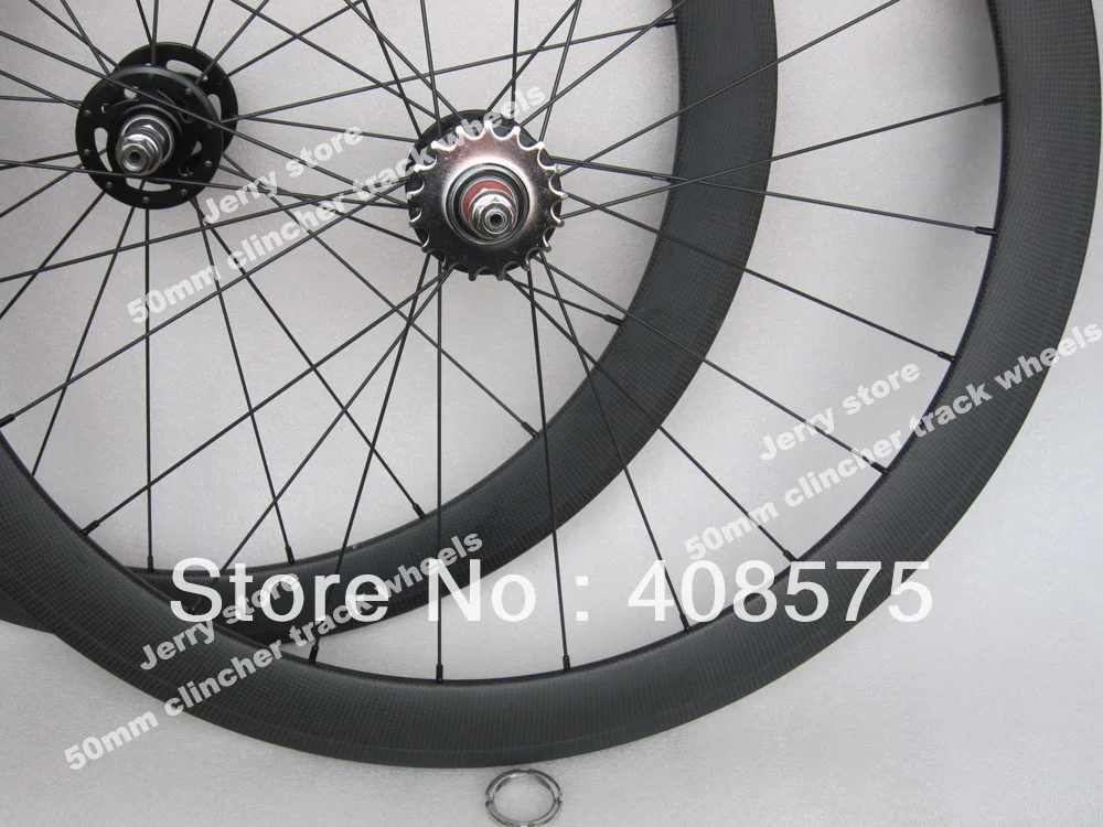 Карбоновые колеса для велосипеда 50 мм 700C|fixed gear wheelset|50mm clinchertrack bike wheel |