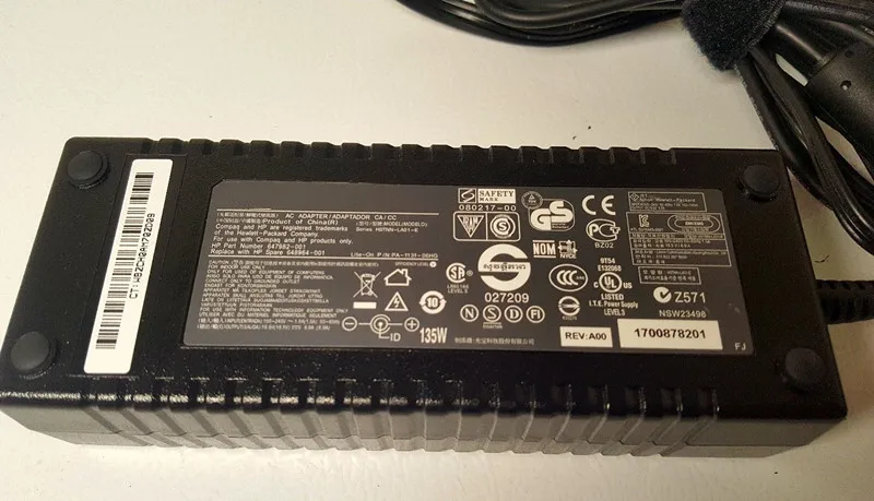 Зарядное устройство для ноутбука HP COMPAQ HSTNN-DA01 19 5 135 DC7800 DC7900 | Компьютеры и офис