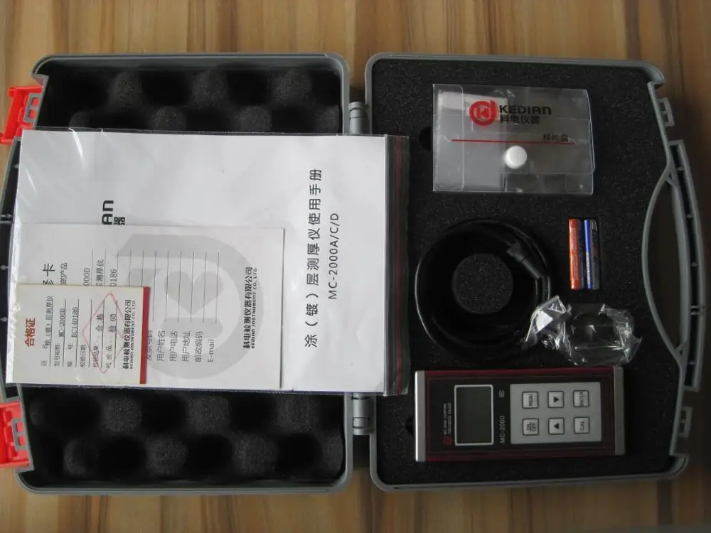 

Electrical coating thickness gauge film thickness gauge
