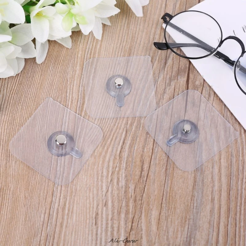 Бесшовный самоклеящийся крючок для ногтей настенный держатель подвесной