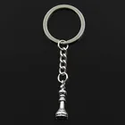 Брелок для ключей, Шахматный Король, королева, рыцарь, Бишоп, пешка, подвески, сделай сам, мужская бижутерия, брелок для автомобиля, брелок, держатель, сувенир для подарка