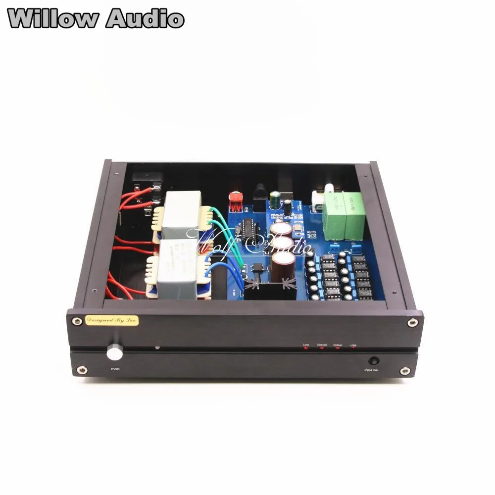 Новый список 16X параллельный TDA1543 HiFi аудио DAC декодер PCM2706 USB DAC|Усилители мощности|