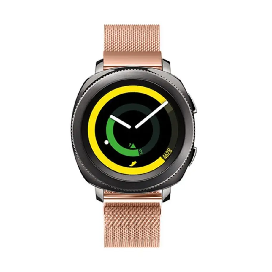 4 цвета 20 мм ширина ремешок для часов металлическая пряжка Миланский samsung gear