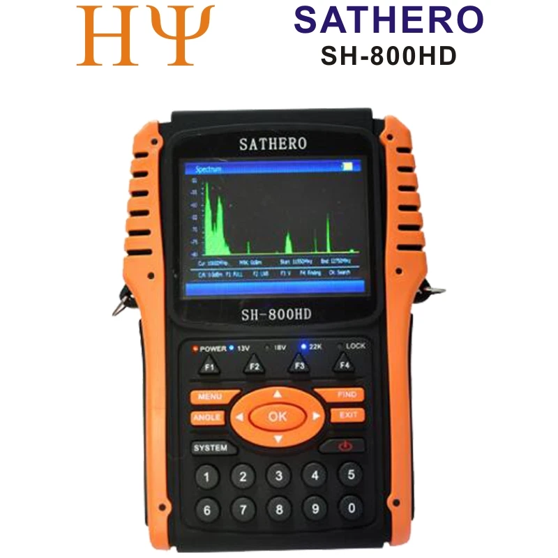 Оригинальный Sathero SH 800HD DVB S2 цифровой спутниковый искатель метр 800 USB2.0 HD выход Sat
