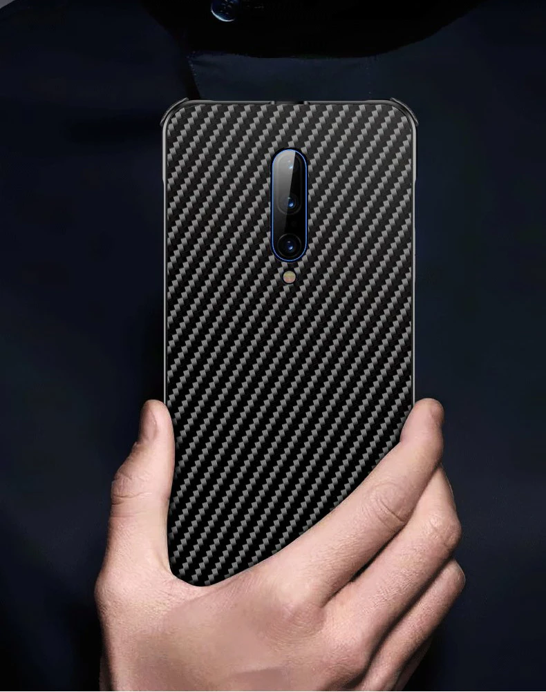 360 Броня Алюминиевый Чехол-бампер для телефона для Oneplus 7 Pro Чехлы металлическая рамка из углеродного волокна PC чехол для Oneplus 7 чехол противоударный