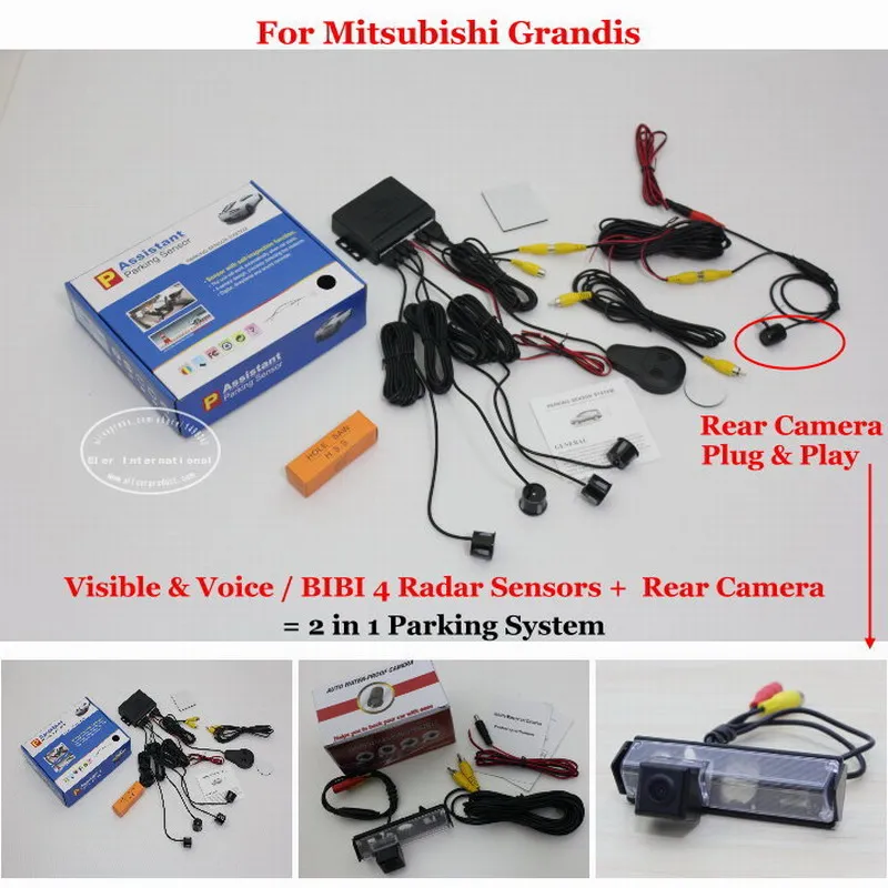 

Для Mitsubishi Grandis автомобильные парковочные датчики камера заднего вида Автомобильная сигнализация парковочный датчик обратная система