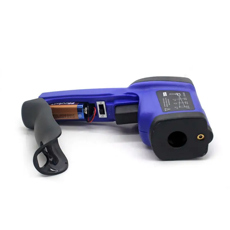 Цифровой ИК-термометр пирометр -50 ~ 700 градусов Ручной бесконтактный инфракрасный