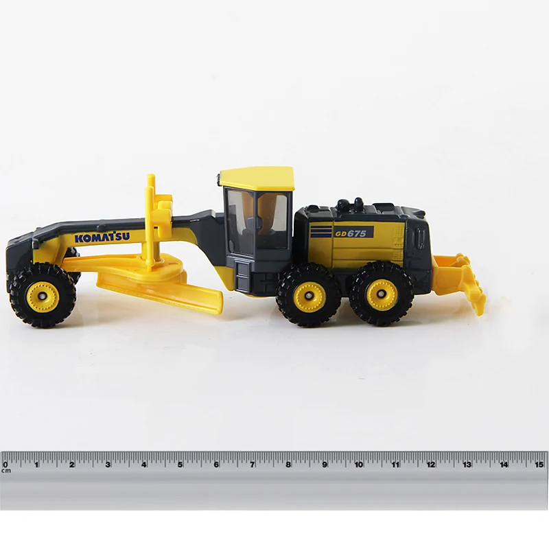 Takara Tomy Tomica 1:81 автогрейдер Komatsu металлическая литая модель автомобиля новая