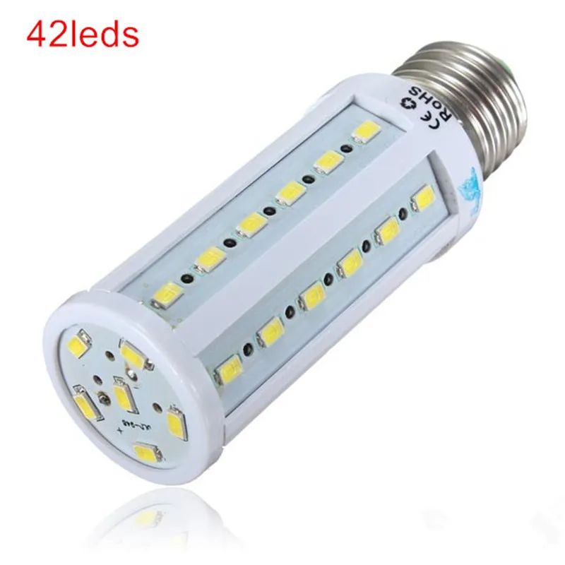 1 шт. E27 E14 42/60/86/102/132/165 светодиодных чипов 5730 SMD светодиодные кукурузные лампы