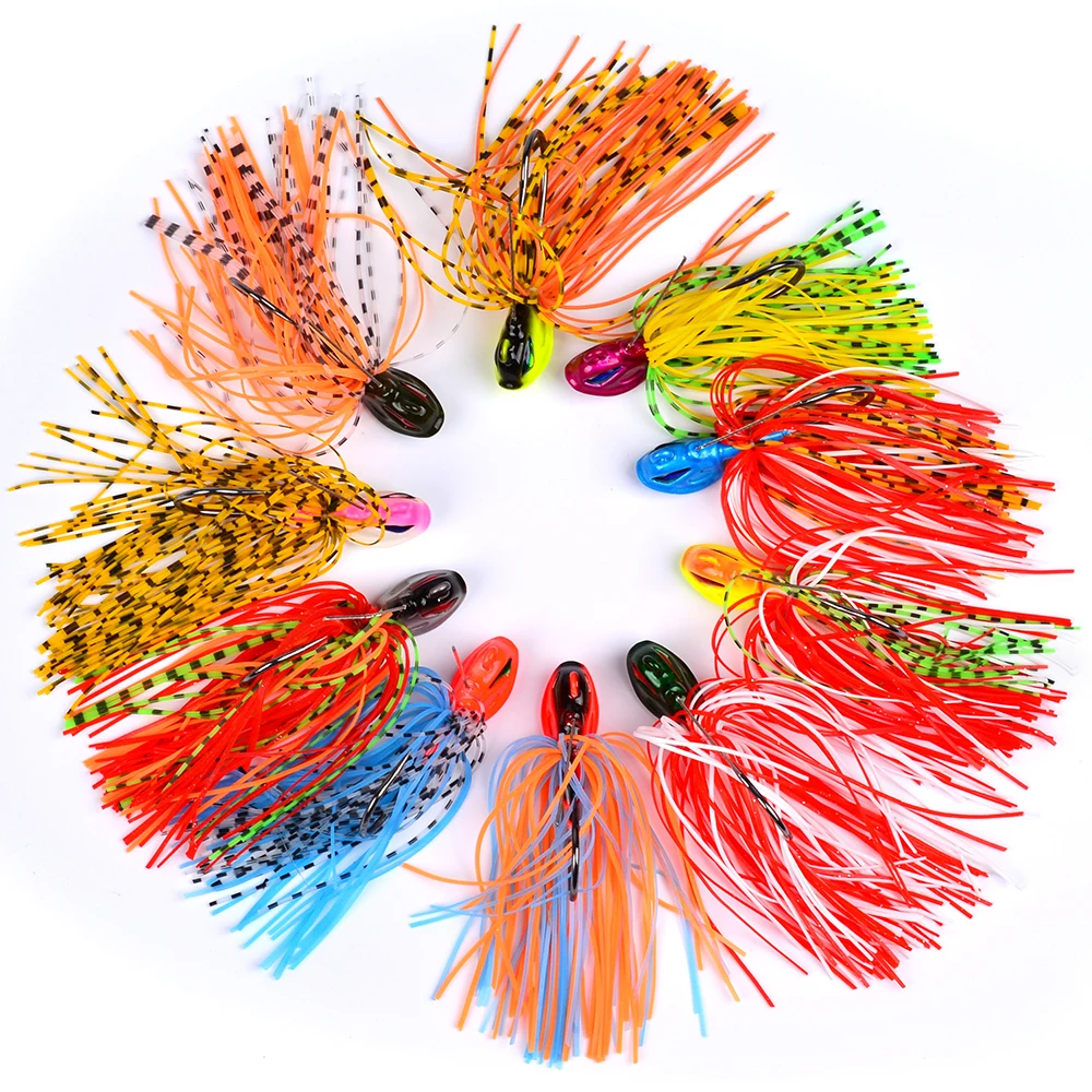1 шт. приманка для ловли окуня с большим крючком|bass bait|fishing lurejig spinner |