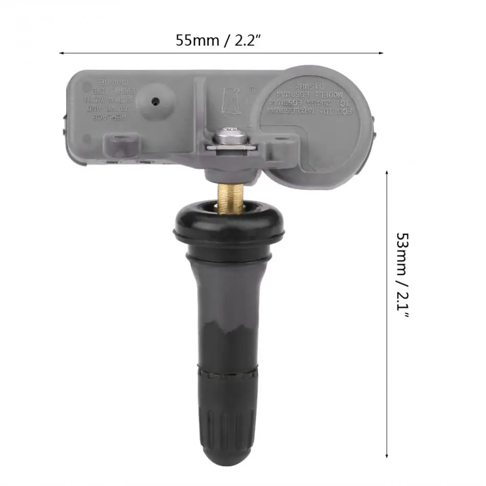 Автомобильный TPMS система контроля давления в шинах внутренний датчик для