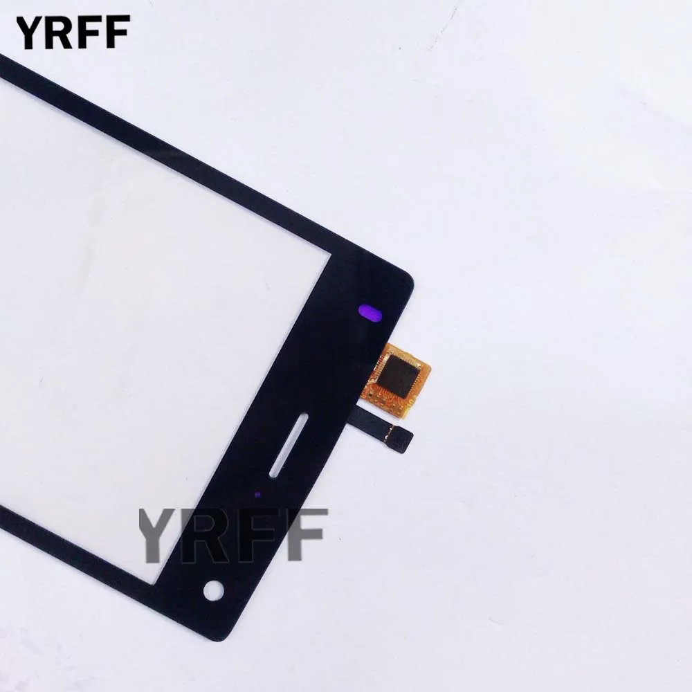 4,5 ''сенсорная панель для Телефона Fly FS452 FS 452 сенсорный экран Переднее стекло дигитайзер панель объектив сенсор стекло клейкие салфетки