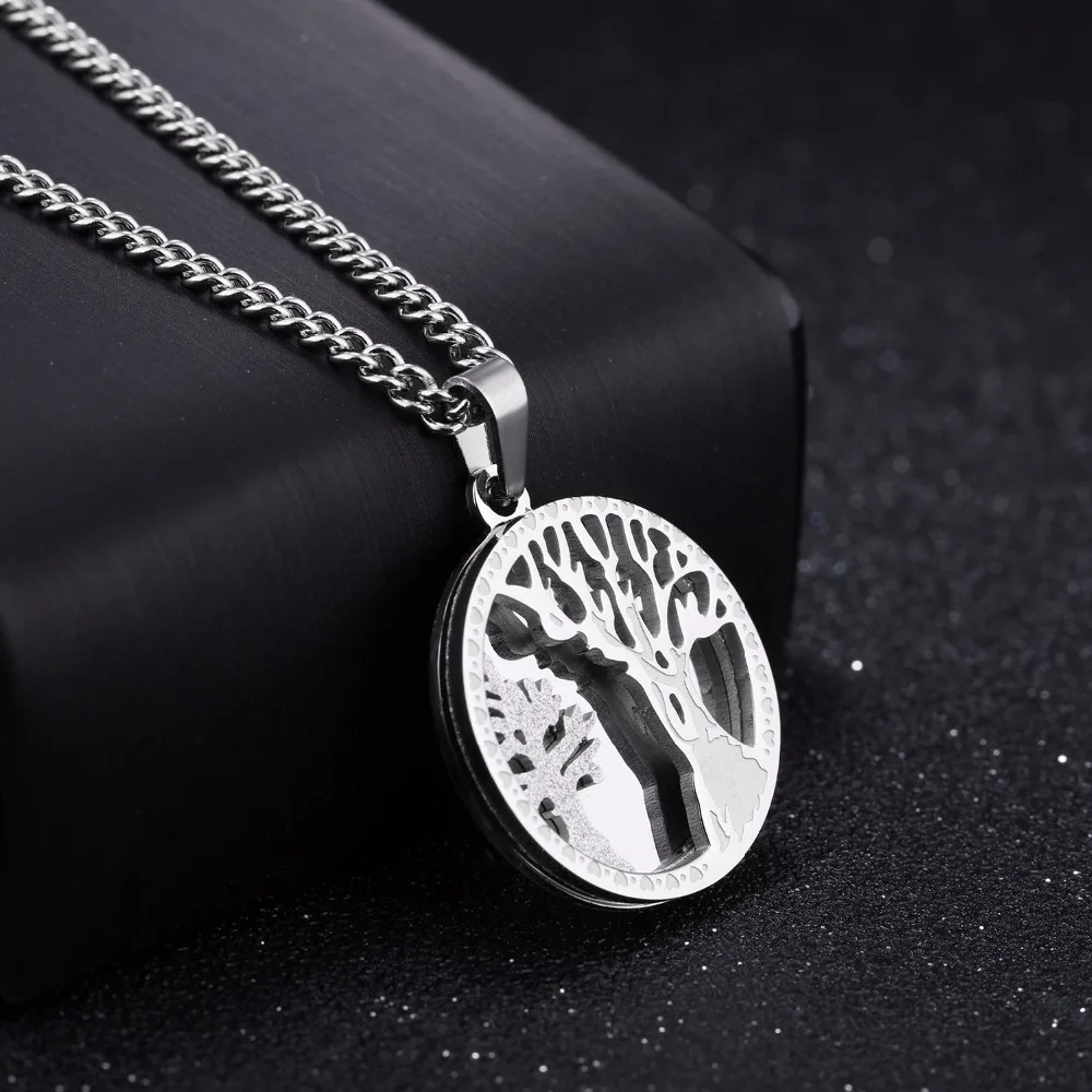 Ожерелье с подвеской Дерево жизни для мужчин мужские викинги руны амулет 2 цвета
