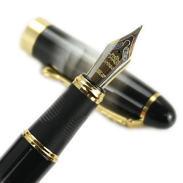 Jinhao X450 перьевая ручка 18KGP 0 7 мм перо с широким основанием без коробки для
