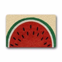 decorative doormats custom machine washable door mat summer watermelon indooroutdoor decor rug doormat23 6x15 7