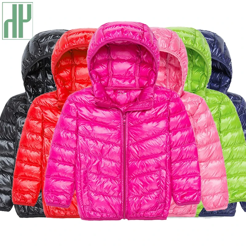 HH детская верхняя одежда Дешевые для маленьких мальчиков и девочек теплое зимнее