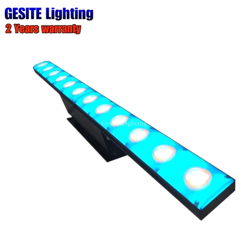 Сценическое освещение 12x3 Вт настенная шайба линейная RGB планка напольная балка 3