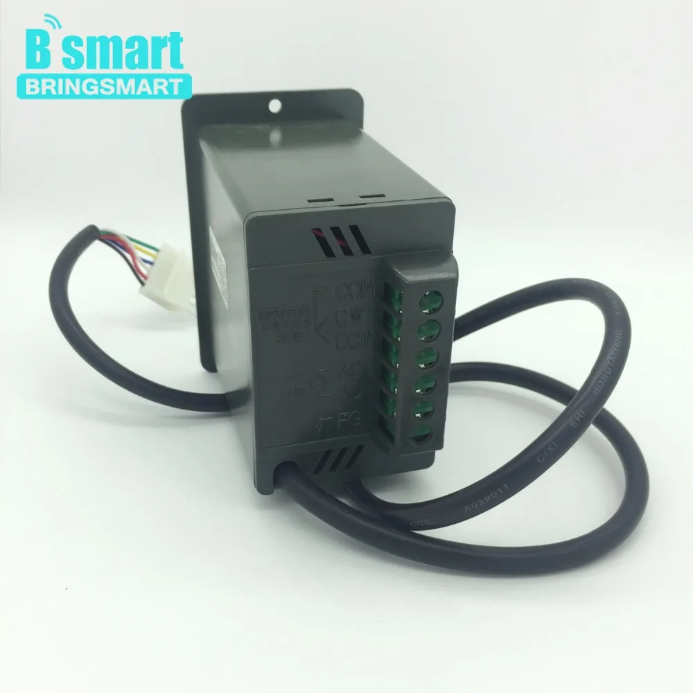 Bringsmart 220 В переменного тока в постоянный мотор-редуктор регулирующий регулятор скорости Реверсивный двигатель переменного тока мини-регулятор скорости для изменения электродвигателя