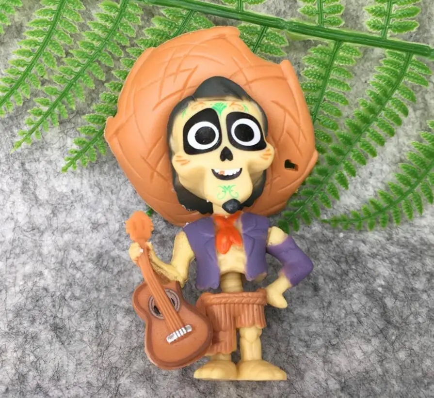 8 шт./лот персонажи из фильма Coco Pixar Мигель риверас фигурки игрушки коллекционеров