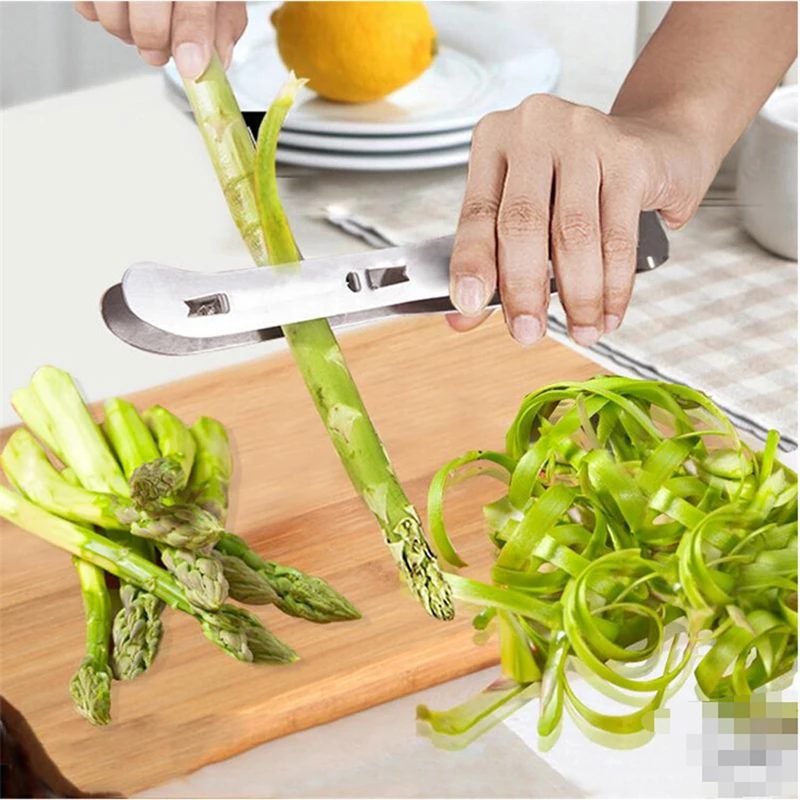 Новый Нержавеющая сталь спаржа овощи универсальный нож томатный Креативные