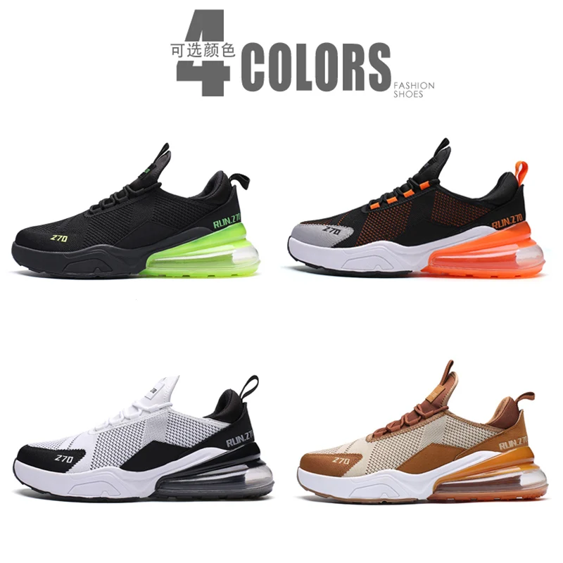 Men Sport Shoes Brand Running Shoes Breathable Zapatillas Hombre Deportiva 270 High Quality Men Footwear Trainer Sneakers