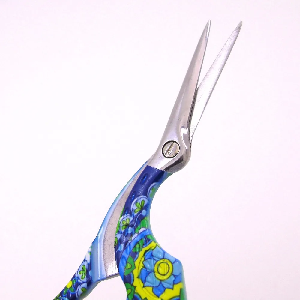 1 шт. швейные ножницы с цветочным узором|Швейные инструменты и аксессуары| |