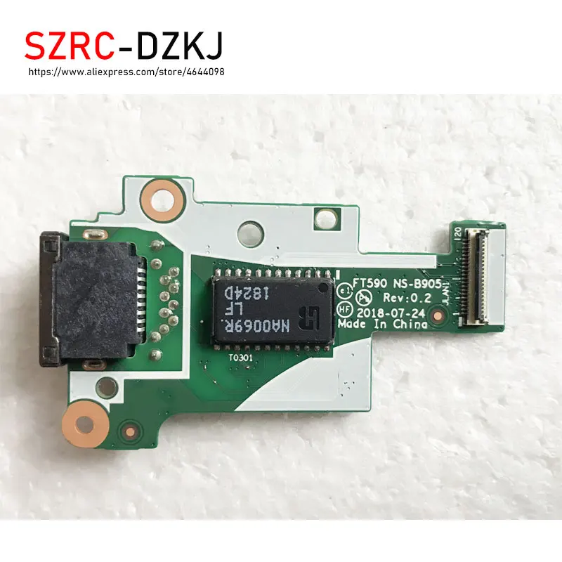 Новый и оригинальный ноутбук Lenovo Thinkpad T590 ET590 LAN Ethernet интерфейсная плата RJ45 NS-B905 |