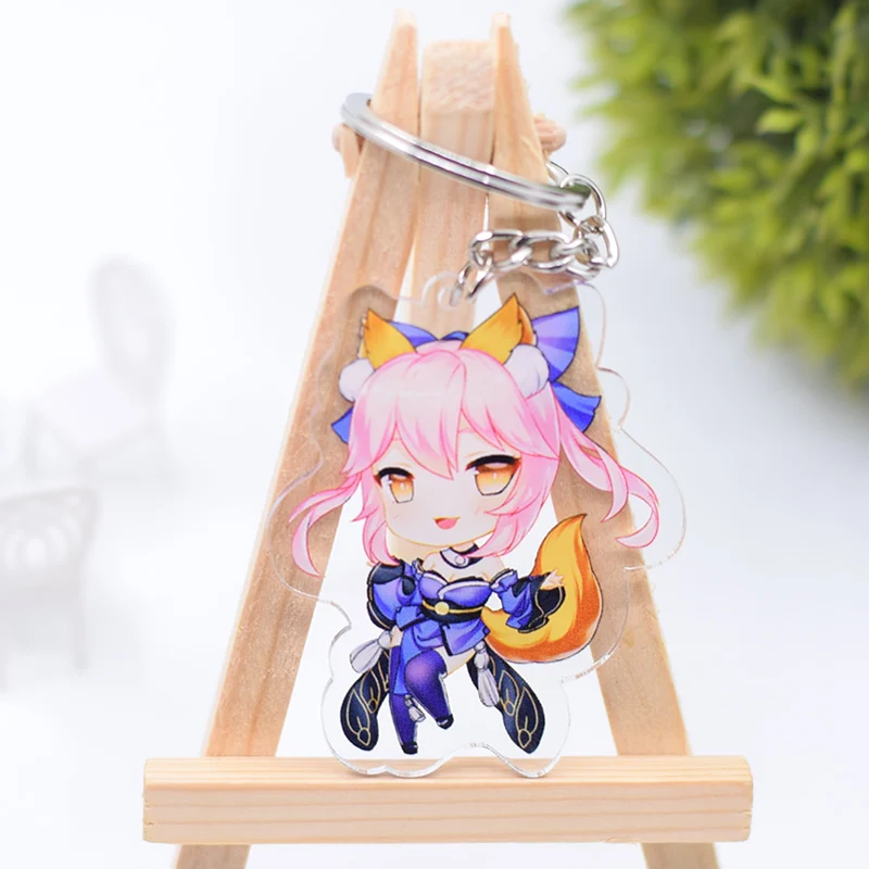 FGO брелок милый двухсторонний Gilgamesh Saber/Archer акриловый брелок Подвеска Аниме аксессуары брелок с фигурками из мультфильмов DBS1P - Цвет: 05