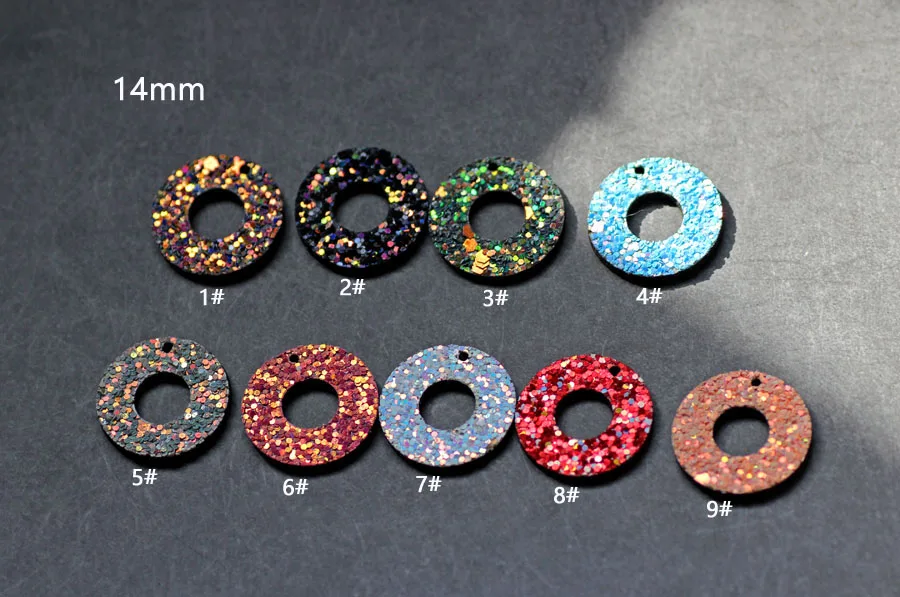 Аксессуары для ювелирных изделий своими руками 10 шт./лот Круглые Подвески с