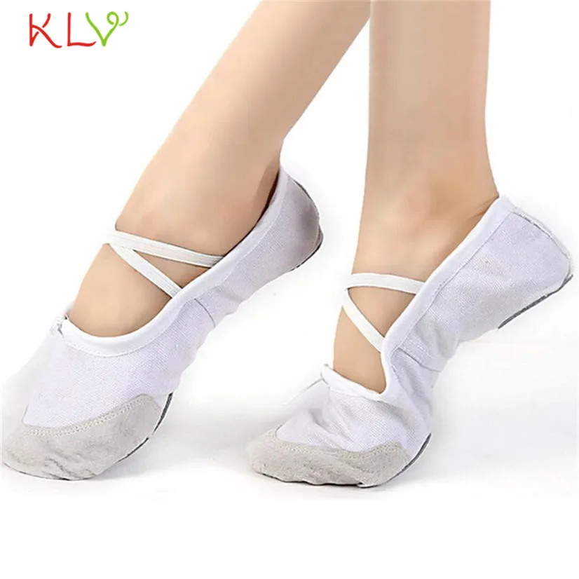 Женские парусиновые балетные туфли FishSunDay разноцветные удобные мягкие для