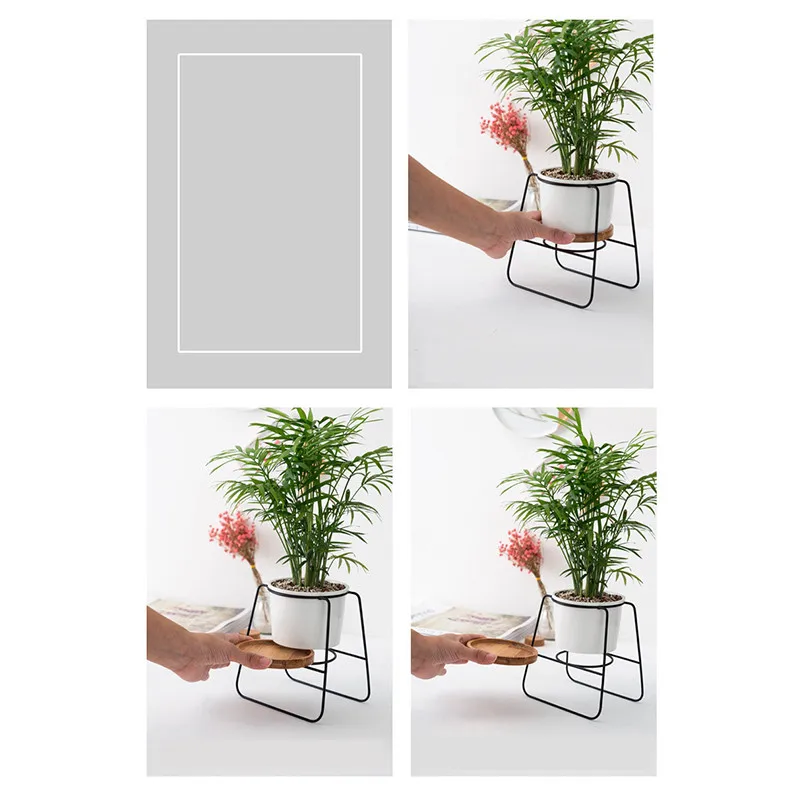 Горшки для растений керамическая круглая чаша сада большой поднос кактуса с