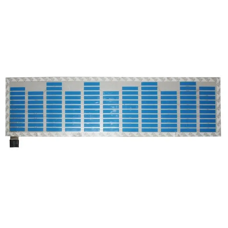 Синий светильник автомобильный музыкальный ритм светодиодный вспышка звуковая