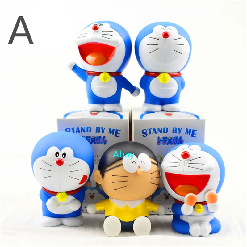 5 шт./компл. искусственная кошка Nobita Nobi 7 цветов украшение подарок на день рождения
