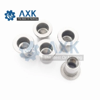 Заклёпка Гайка Щелкунчик крышка вставка Алюминиевые гайки из сплава M3 M4 M5 M6 M8 M10 M12