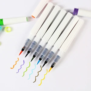 Маркеры с блестками, 1224 цвета, превосходные, премиум-класса