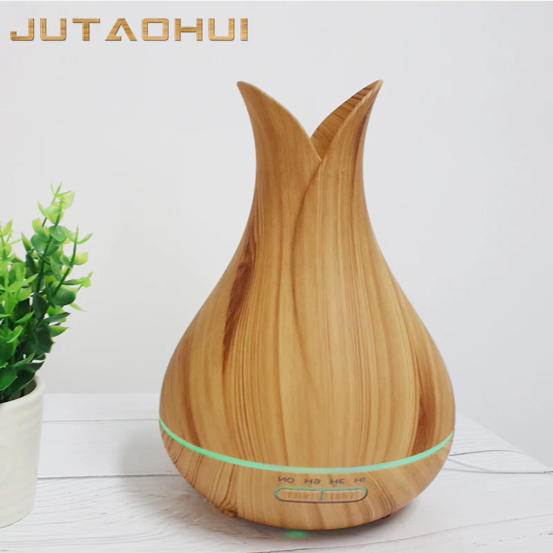 JUTAOHU 400 мл Арома эфирные масла диффузор ультразвуковой увлажнитель воздуха с