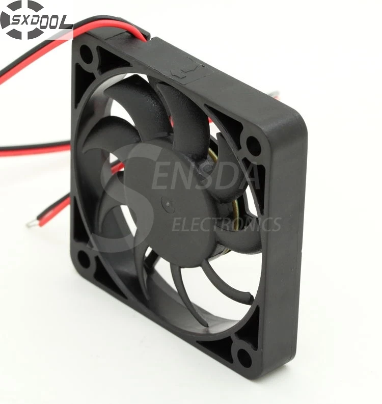 SXDOOL CR0612LB-G90 6010 6 см 60 мм DC 12 В 0.11A ультра-тихий беззвучный чехол для компьютера и процессора Охлаждающие вентиляторы