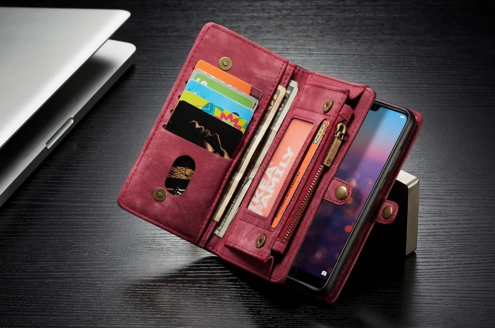 Для huawei P20 Pro Чехол на магните съемный чехол для телефона кожаный бумажник Folio чехол для huawei P20 Lite P30 Lite P30 Pro