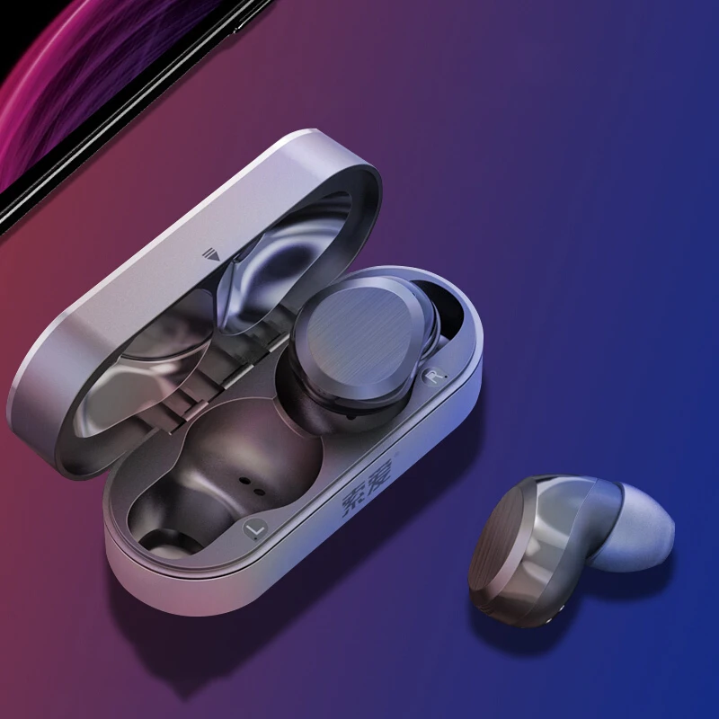 Наушники вкладыши TWS с 5 0 Мини Bluetooth наушники 7 часов проигрывания во время езды на