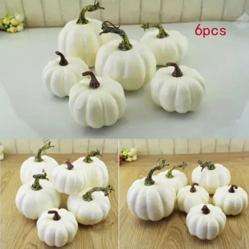 6 шт. искусственная мини тыква из пенопласта для украшения дома и вечерние