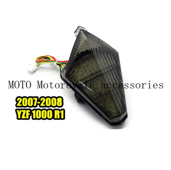 Мотоцикл светодиодный задний сигнальный фонарь стоп-сигнал для Yamaha YZF1000 R1 2007-2008 07