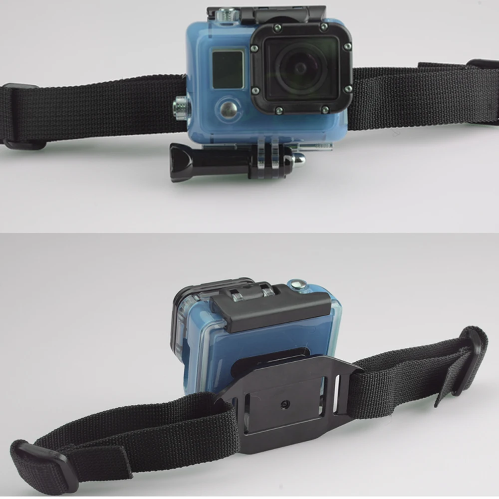 Ремешок на шлем TUYU для Gopro аксессуары крепления велосипедный Hero 4 5 SJCAM Sj4000 Sj5000 SJ7000